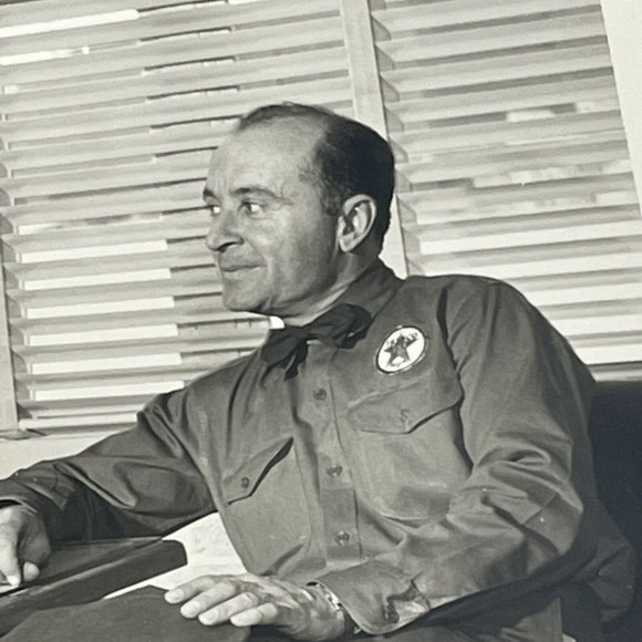 1950's Man Texaco officer worker Original picture photo 8x10 office new jersey - Picture 4 of 10